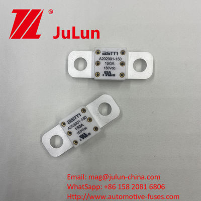 ASTM  A202001 100A 150VDC Ceramic Automobile Fuses for Short Circuit Protection in Car Charger and Other Specifications