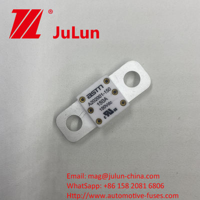 A202001-350A 150VDC Ceramic Automotive Fuses with Breaking Capacity 20KA 100A 150A 200A