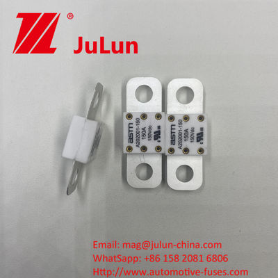 Vehicle's Electrical System ASTM 20200-400A 150VDC  with Ceramic Automotive Fuses Electrical Characteristics 1.0In 4 Hours 3.0In 10s Max