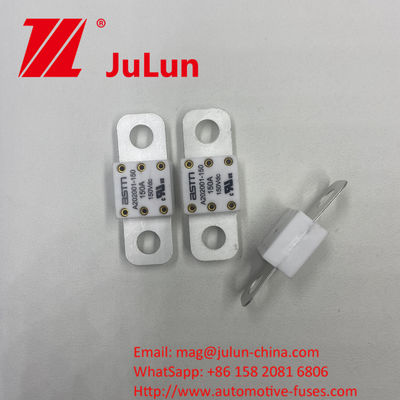 SCREW BOLT A202001-500A 150VDC  Ceramic Automotive Fuses 100A 150A 200A 250A 300A 350A  Recommended Tight Torque 11-13N·m For M8 Installation Mode