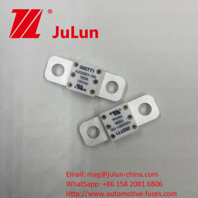 ASTM Electric Current 100A 150VDC A202001 Ceramic Car Fuses for Durable Performance