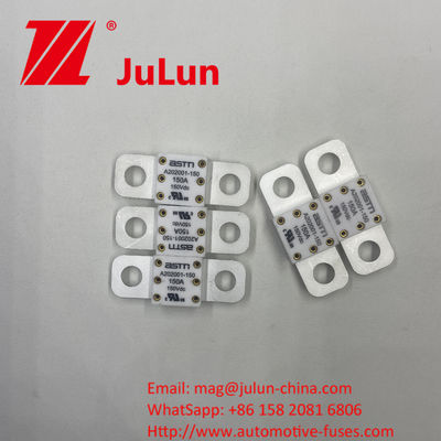 ASTM A202001-250A 150VDC High Current Rating Ceramic Vehicle Fuses for Short Circuit Protection