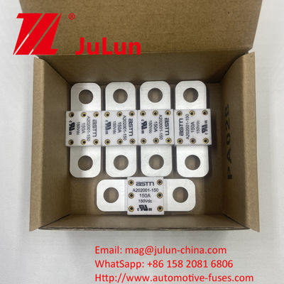 A202001-300A ASTM Ceramic Automotive Fuses for 150VDC Voltage and 39mm Hole Distance