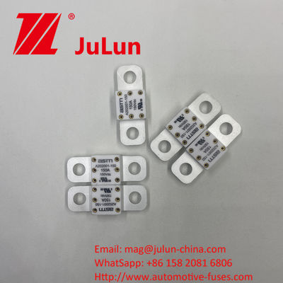 SCREW BOLT A202001-350A Ceramic Automotive Fuses 20*55mm 150VDC for Automotive Communication Systems