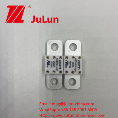 Ceramic Car Fuses for EV Traction System Recommended A202001-350A 125VDC