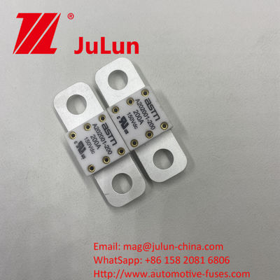 A202001-500A 125VDC ASTM Effortless Installation Ceramic Car Fuses Voltage 150VDC  For M8 Installation