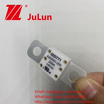High Current Rating Ceramic Car Fuses A202001-150A ASTM for Short Circuit Protection 100A 150A 200A 250A 300A 350A 400A 500A and Small Size