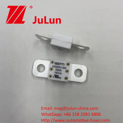 High Current Rating Ceramic Car Fuses A202001-150A ASTM for Short Circuit Protection 100A 150A 200A 250A 300A 350A 400A 500A and Small Size