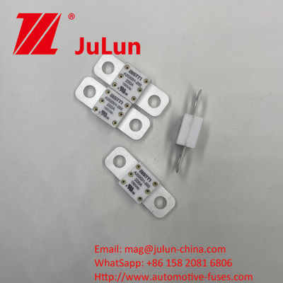 Ceramic Automobile Fuses A202001-250A with Hole Distance of 39mm and Recommended Tight Torque 11-13N·m For M8 Installation