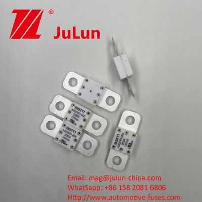 Ceramic Vehicle A202001-400A 150VDC Fuses Electrical Characteristics 1.0In 4 Hours 3.0In 10s Max. Hole Distance 39mm