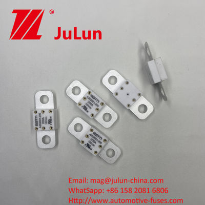 ASTM A202001-100A 150VDC Ceramic Automotive Fuses Featuring Quartz Sand and Gold Construction