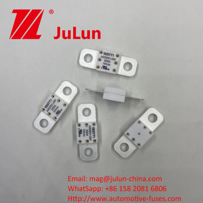 Ceramic Automotive Fuses 150VDC 300A A202001 with Mounting Method SCREW BOLT Electrical Characteristics 1.0In 4 Hours 3.0In 10s Max