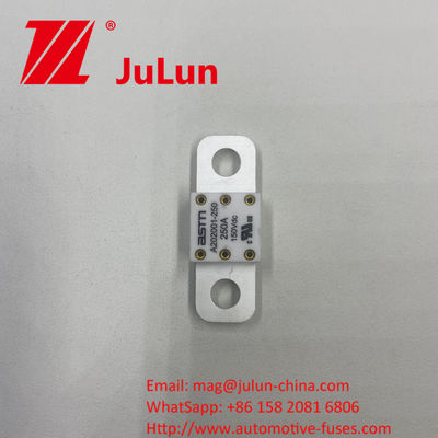 Ceramic Automotive Fuses 150VDC 300A A202001 with Mounting Method SCREW BOLT Electrical Characteristics 1.0In 4 Hours 3.0In 10s Max
