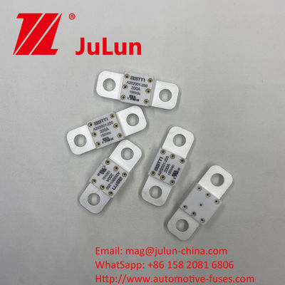 Ceramic Automotive Fuses A202001-350A with 150VDC Voltage and 1.0In 4 Hours 3.0In 10s Max. Electrical Characteristics
