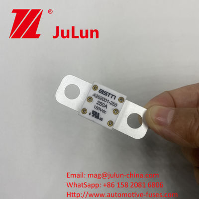Electric Current 400A Ceramic A202001 125VDC Fuses with Breaking Capacity 20KA 100-350A