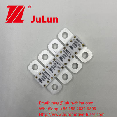 SCREW BOLT Mounting Method ASTM A202001 400A 125VDC Ceramic Vehicle Fuses Copper and Quartz Sand Material