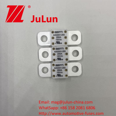 ASTM Ceramic Automotive Fuses for EV Traction System Recommended A202001 500A 125VDC