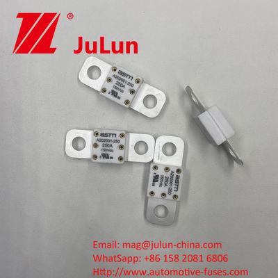 ASTM Ceramic Automotive Fuses for EV Traction System Recommended A202001 500A 125VDC