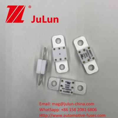 EV Traction System Ceramic A202001 250A 150VDC Fuses with High Breaking Capacity 400A 500A 16-20KA