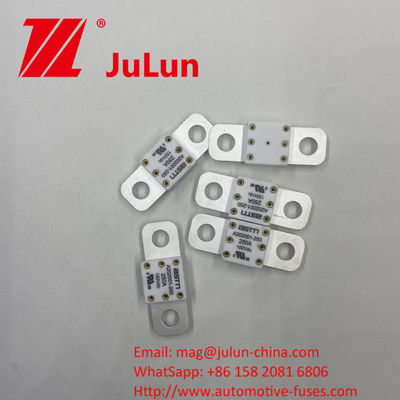 Electrical Characteristics ASTM A202001 300A 150VDC Ceramic Automotive Fuses for Heavy-Duty Equipment