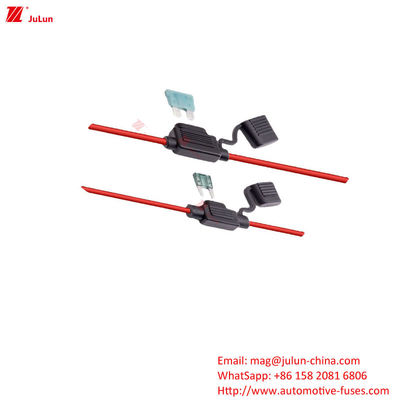 Terminals Copper Contact Automotive Fuse Holder / Box Current 5A-100A In Line