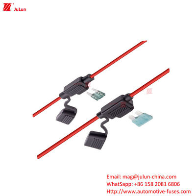 32V 58V 80V Copper Contact Car Fuse Holder For Electric Vehicle