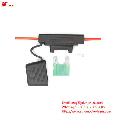 32V 58V 80V Copper Contact Car Fuse Holder For Electric Vehicle