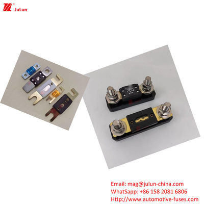 Mass Production Automotive Electronics Blade Fuses For Maintaining Stability Fuse Holds Current 50A-500A