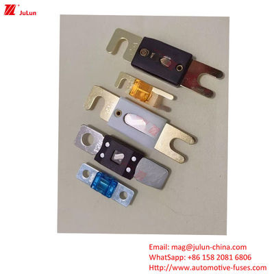 50-500A Rated Current Automotive Electronic Circuit Protection Accessories For Fuses Copper/Ceramic/Bakelite Materials