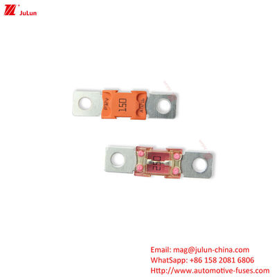 LittelFuse Rated Current / Voltage Fuses BF2 Bolt On Fuses Transparent Visible Housing For Easy Detection