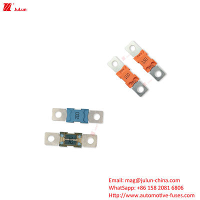 LittelFuse Rated Current / Voltage Fuses BF2 Bolt On Fuses Transparent Visible Housing For Easy Detection