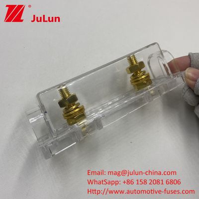 Transparent Gold ANL Car Audio Screw Bolt Holder