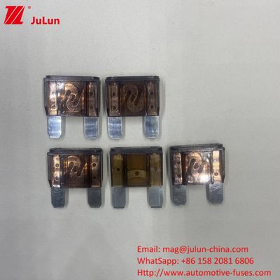 60A Production Automotive Blade Fuses With PA66 Brass Material
