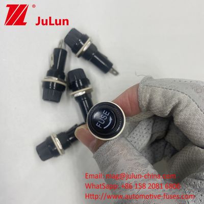 Glass Tube 6x30mm Circuit Fuse Holder 20A 30A 80A
