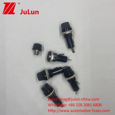 Glass Tube 6x30mm Circuit Fuse Holder 20A 30A 80A