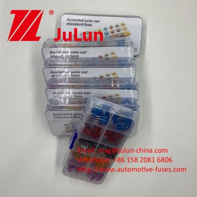 Cars SUVs 0287 0299 60A 32V Automotive Electronics Blade Car Fuses PA66 Brass