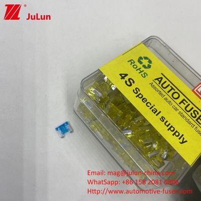 Auto Blade Fuses 40A 32V Made Of PA66 Brass For Cars SUVs Trucks