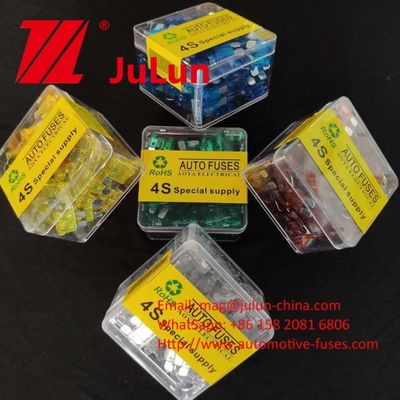 15A 32V Vehicles Buses Blade Fuses For Automotive Electronics MTOF MAXI