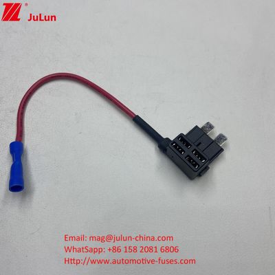 F3A 5A 10A 15A Fuse Tap 16AWG Car Add a Circuit ACU Blade Fuse Adapter with Fuse Holder for Cars Trucks