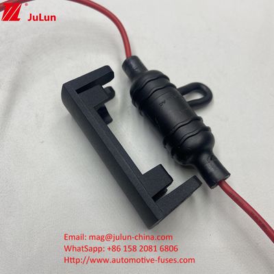 10*38mm Cylindrical Fuses Waterproof IP68 Inline Fuse Holder Cover with UL Wire for