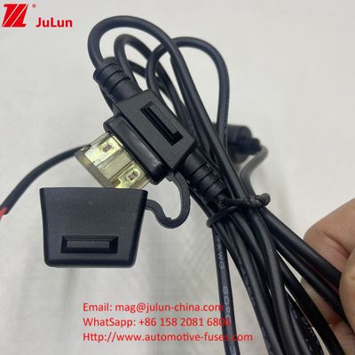 Waterproof Inline 60A Maxi Current Rating Blade Fuse Holder