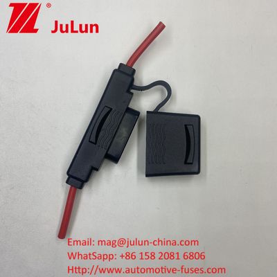 Fuse Holders, Fuse Blocks & Accessories Waterproof Inline Fuse Holder Maix Fuse 10AWG Wire UL1015 For Automotive Marine