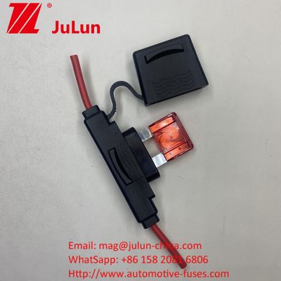 Fuse Holders, Fuse Blocks & Accessories Waterproof Inline Fuse Holder Maix Fuse 10AWG Wire UL1015 For Automotive Marine