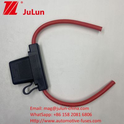 ATC/ATO Custom Inline Fuse Holder 14AWG 16AWG 18AWG 20AWG Wiring Harness 80AMP Blade Fuse Automotive Fuse Holder