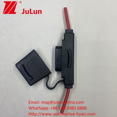 ATC/ATO Custom Inline Fuse Holder 14AWG 16AWG 18AWG 20AWG Wiring Harness 80AMP Blade Fuse Automotive Fuse Holder