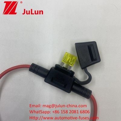 12V Automotive ATC Car Blade Fuse holderTap In Line Mini Fuse Holder With 10 Gauge Wire