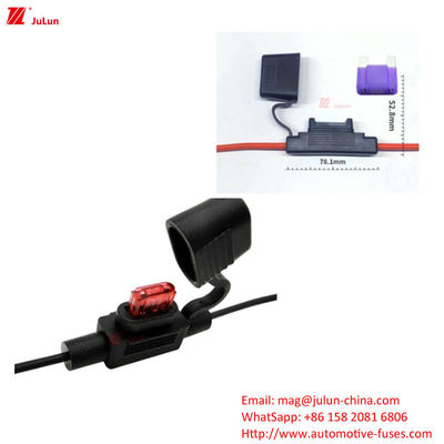 Car Plug Fuse Holder, Harness Plug Fuse Holder, Large, Medium, Car Waterproof Fuse Holder