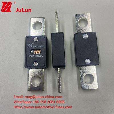 Protection DC EV HEV Electric Vehicle Fuse For Automobile Hole Distance 51mm EV