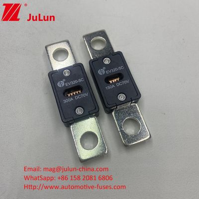 Protection DC EV HEV Electric Vehicle Fuse For Automobile Hole Distance 51mm EV