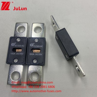 EV320-5C 500A 70VDC SINOFUSE GB/T31465.5-2015 Certified Portable EV Charger Fuse With DC FUSE FOR EV HEV Protection